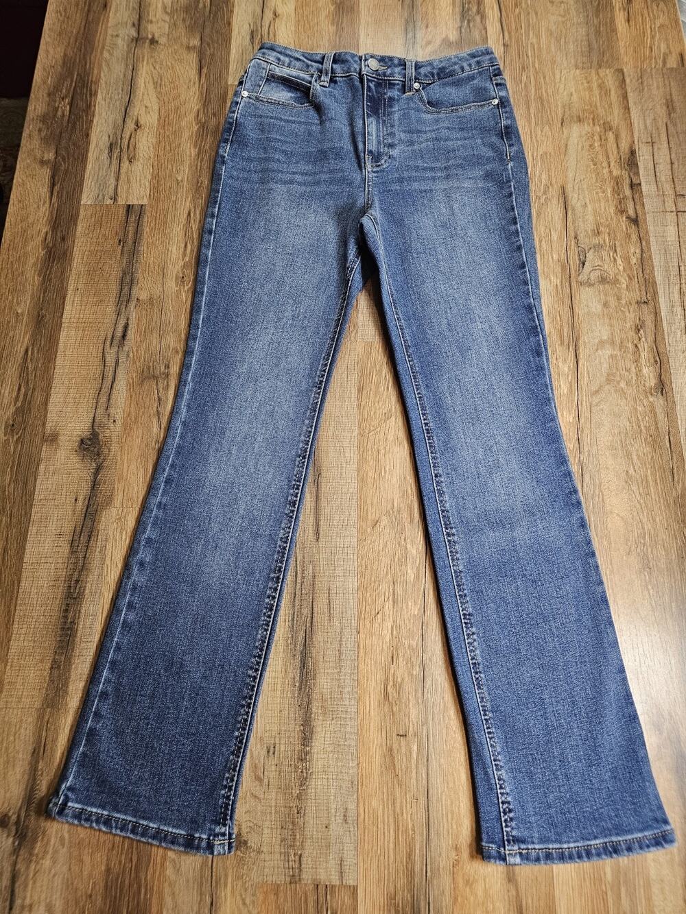 Oat High Rise Straight Denim Jeans Women's‎ Size 4/27 Medium Wash